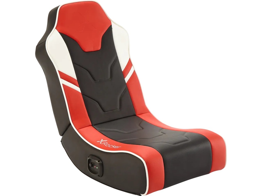 [410430440033] X ROCKER XROCKER SHADOW  FLOOR GAMING CHAIR RED