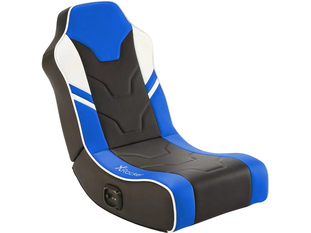 [410430440034] X ROCKER XROCKER SHADOW FLOOR GAMING CHAIR BLUE