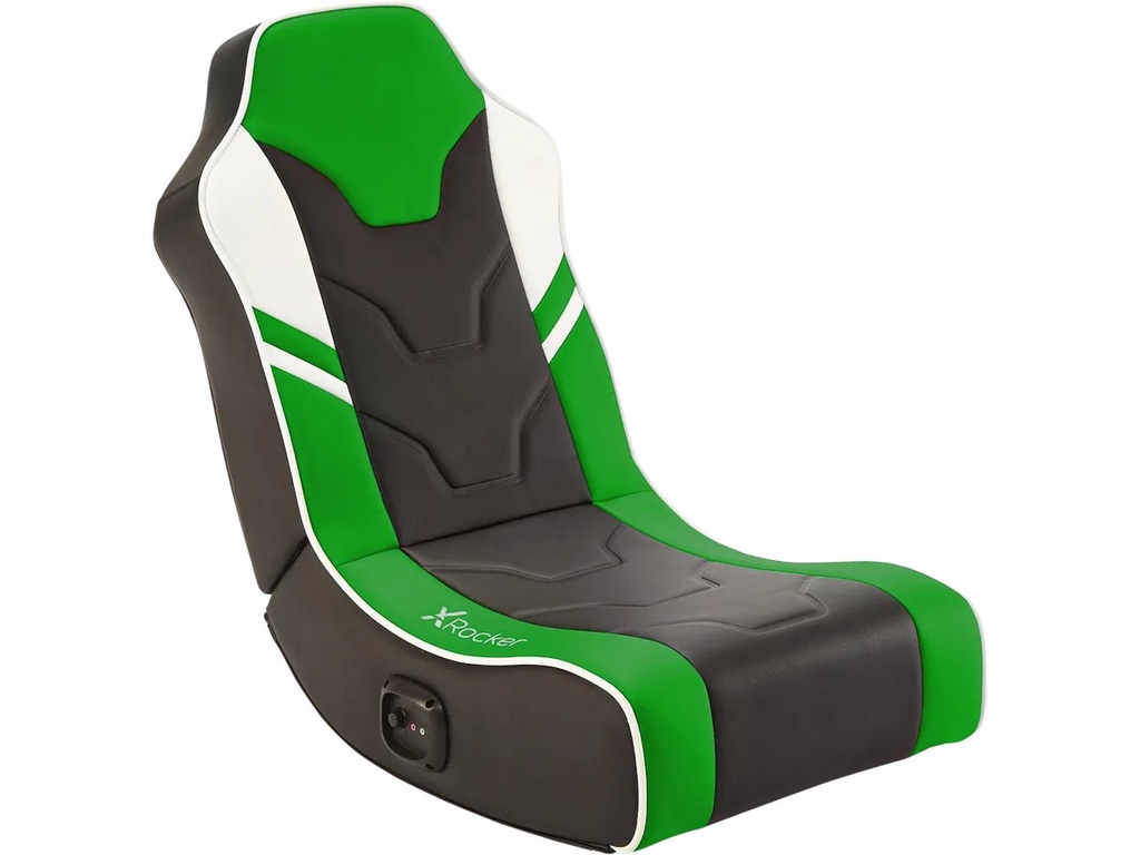 [410430440035] X ROCKER XROCKER SHADOW  FLOOR GAMING CHAIR GREEN