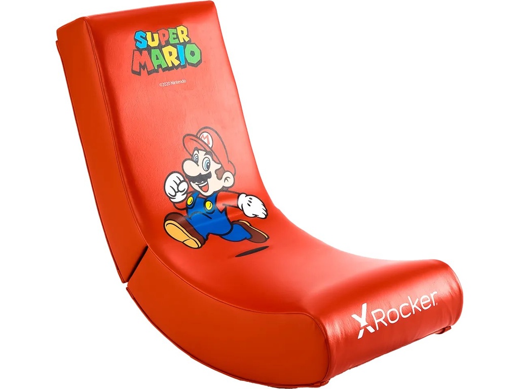 [410430440041] X ROCKER XROCKER MARIO FLOOR GAMING CHAIR RED