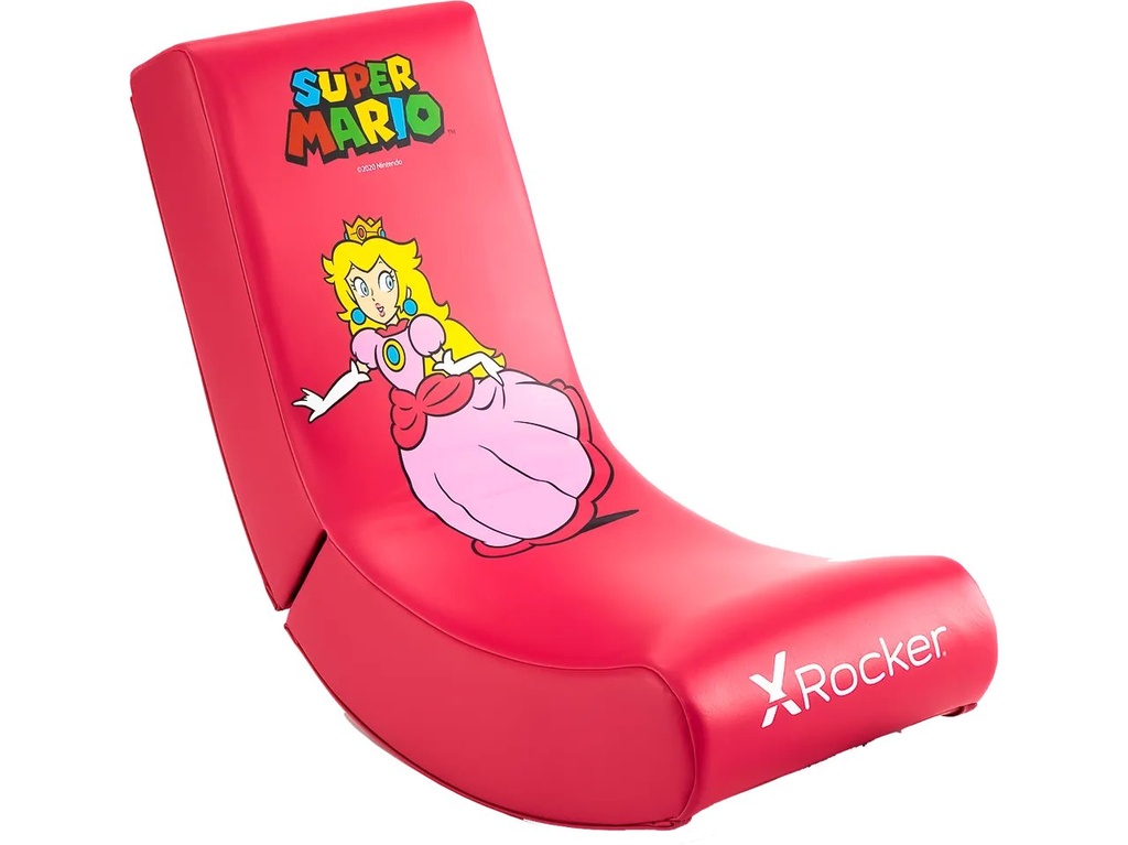 [410430440043] X ROCKER XROCKER PEACH FLOOR GAMING CHAIR RED