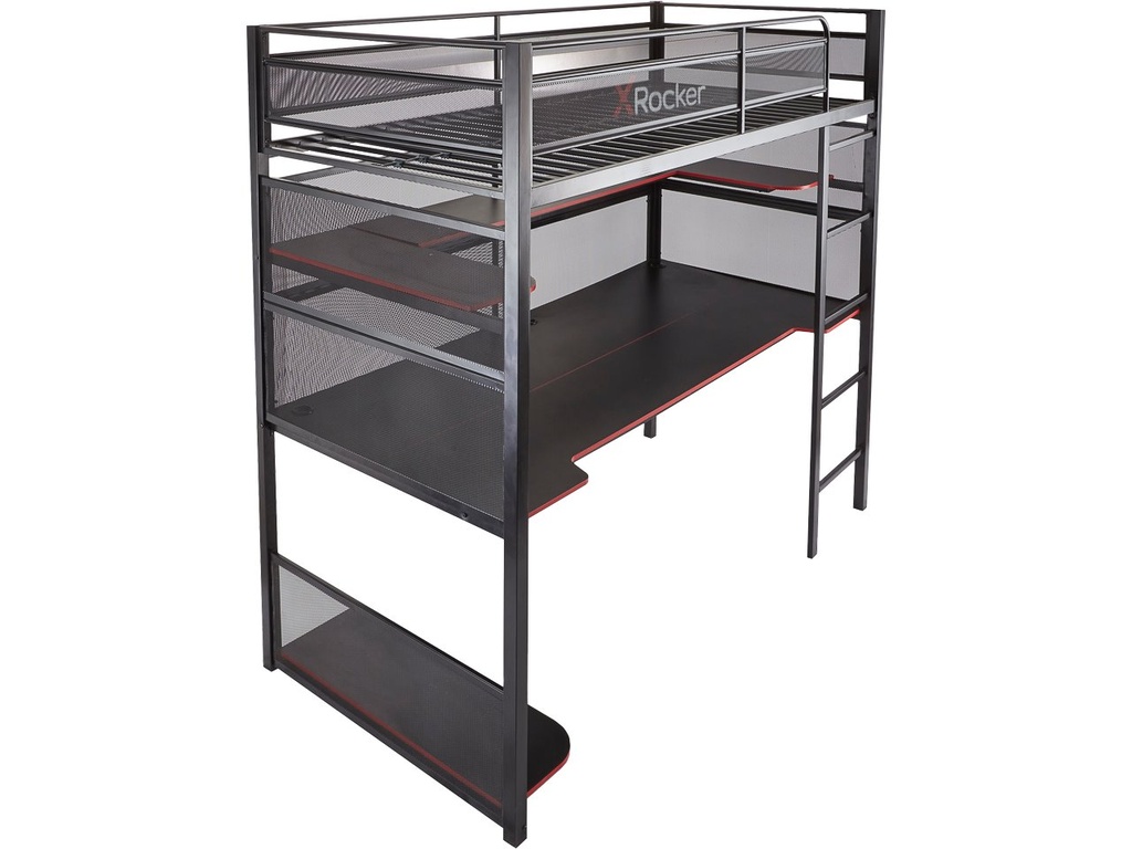 X ROCKER XROCKER BATTLEBUNK GAMING BED BLACK