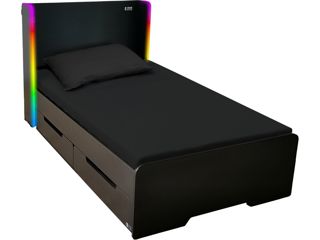 X ROCKER XROCKER ELECTRA RGB GAMING SINGLE BED