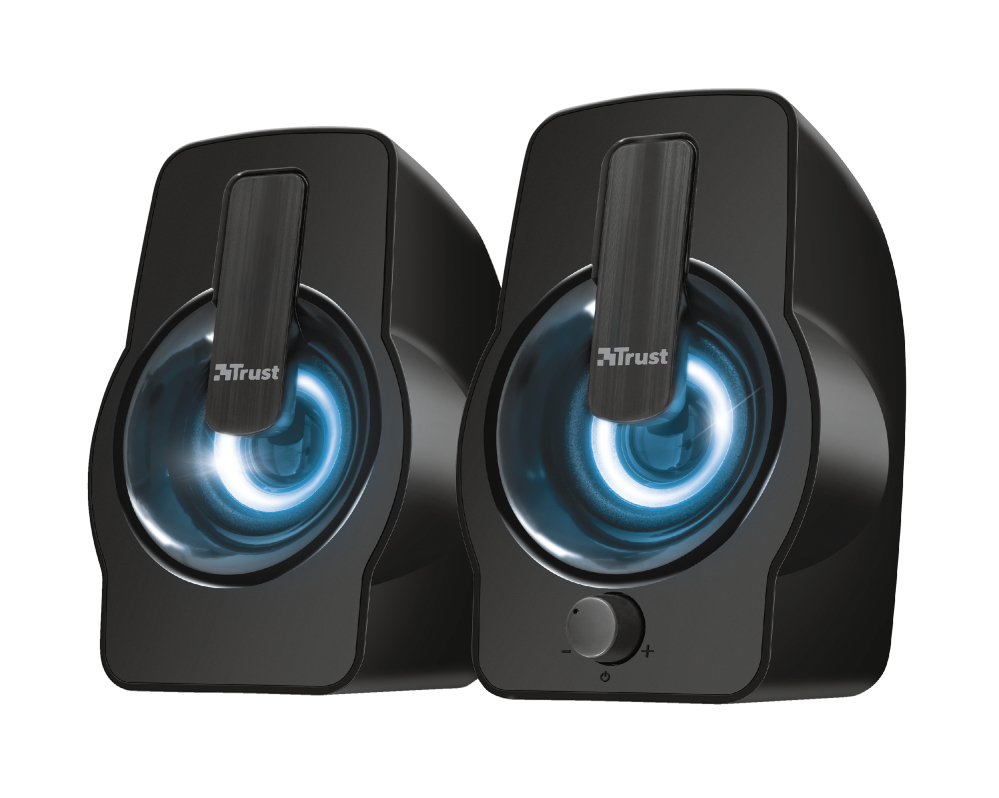 [410545440322] Trust Gemi - 2.0 Speakerset - RGB - voor PC & Laptop