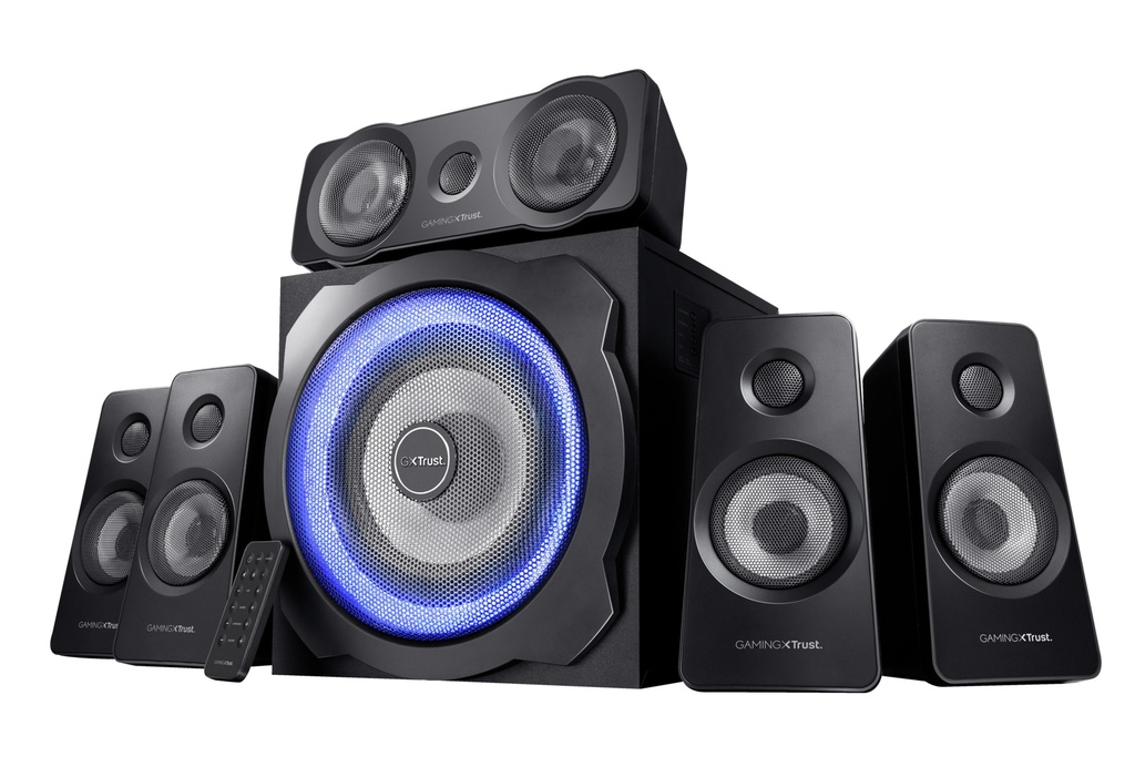 [410545440345] Trust GXT 658 Tytan 5.1 - Surround Gaming Speakerset (PC/PS3/Xbox 360)