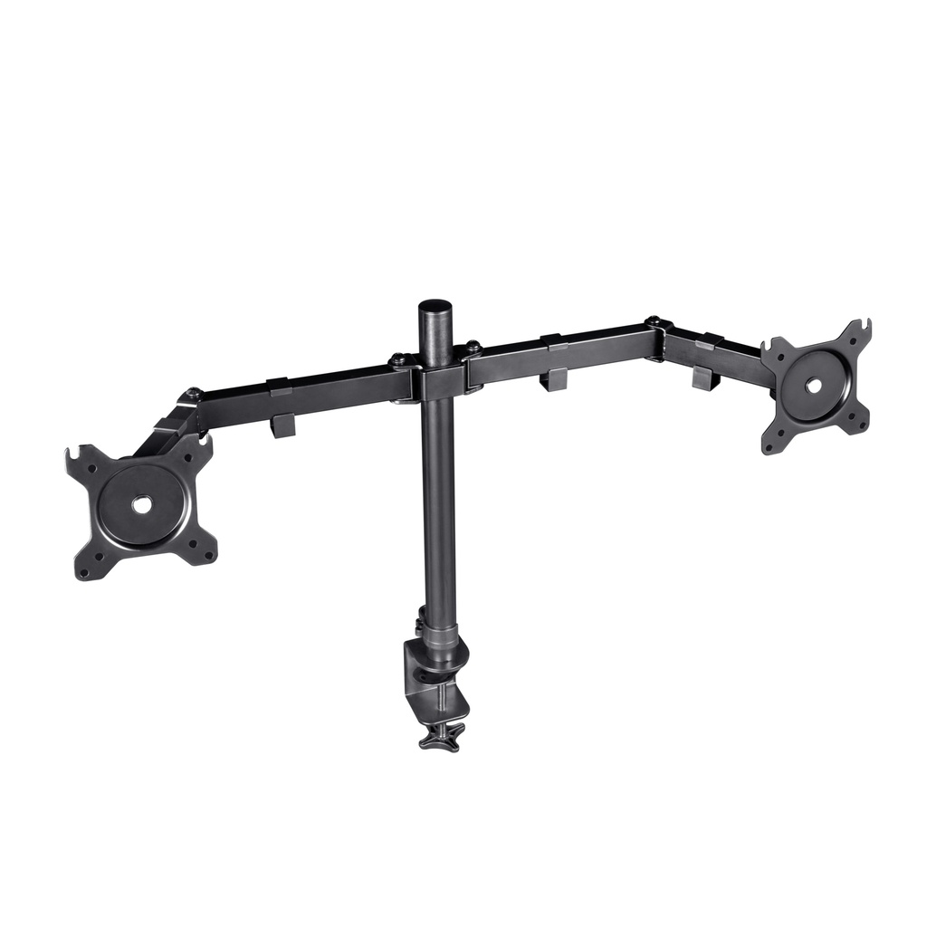 [410545440474] Trust GXT 1120 Mara Dual Monitor Arm 81,3 cm (32") Bureau Zwart