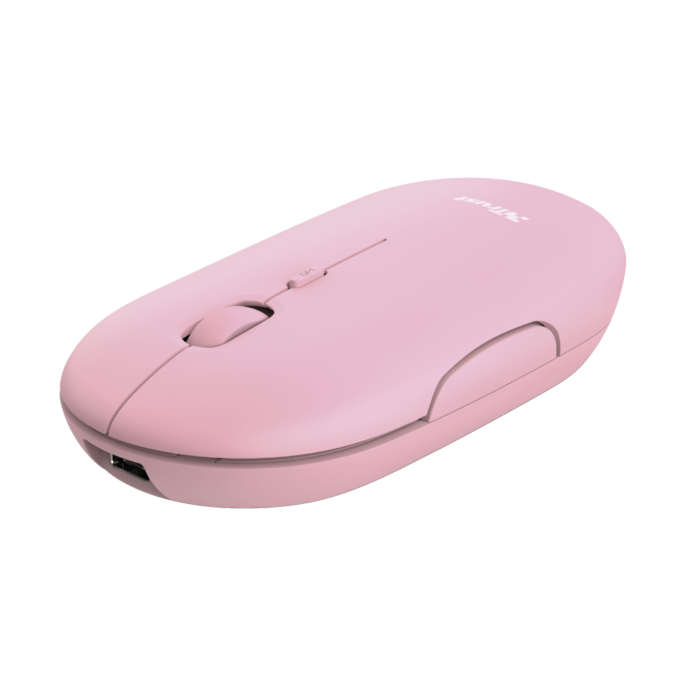 [410545440619] Trust Puck muis Kantoor Ambidextrous RF-draadloos + Bluetooth Optisch 1600 DPI