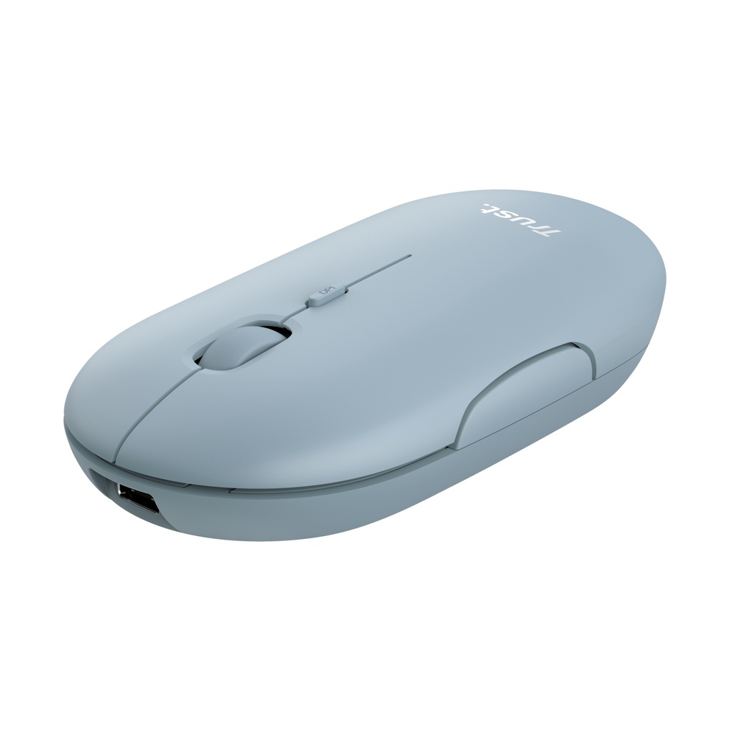 [410545440620] Trust Puck muis Kantoor Ambidextrous RF-draadloos + Bluetooth 1600 DPI