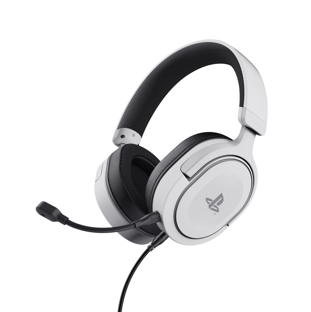 [410545440696] Trust GXT 498 Forta Headset Bedraad Hoofdband Gamen Zwart, Wit