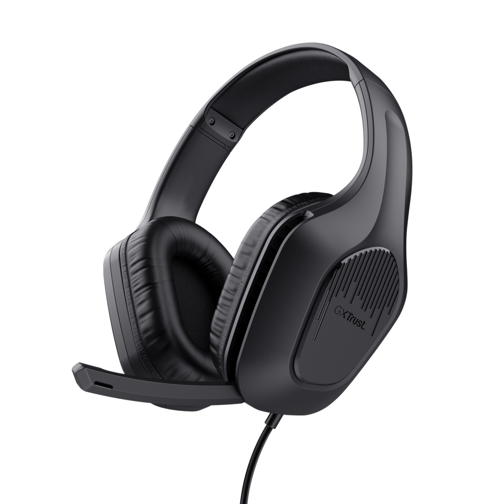 [410545440710] Trust GXT 415 Zirox Headset Bedraad Hoofdband Gamen Zwart