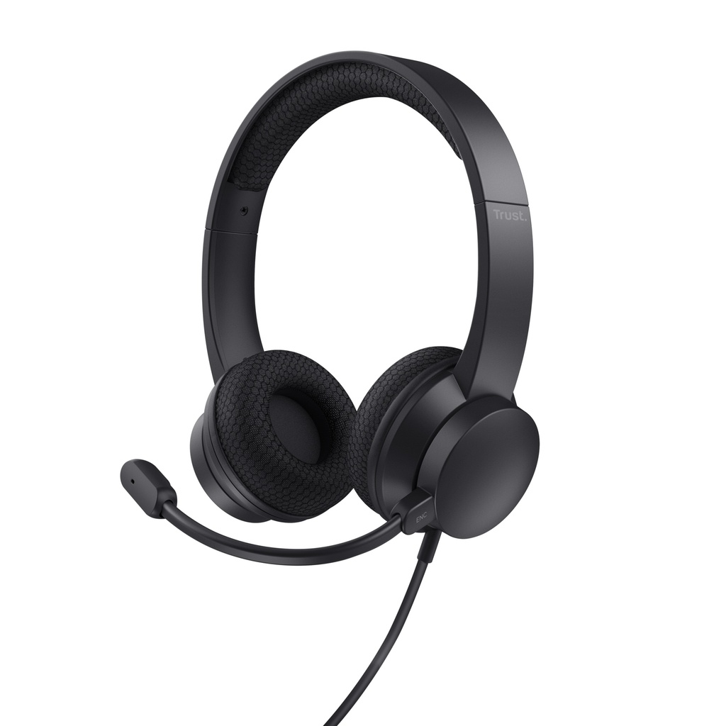 [410545440757] Trust Ayda - Noise canceling Headset met Microfoon voor PC en Laptop