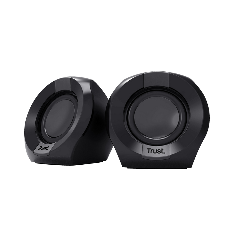 [410545440758] Trust Polo luidspreker set 4 W Universeel Zwart 2.0 kanalen 1-weg