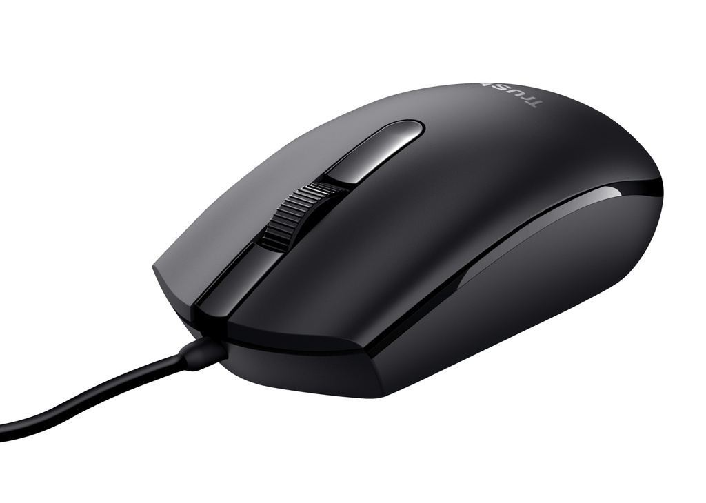 [410545440788] Trust Basi muis Kantoor Ambidextrous USB Type-A Optisch 1200 DPI