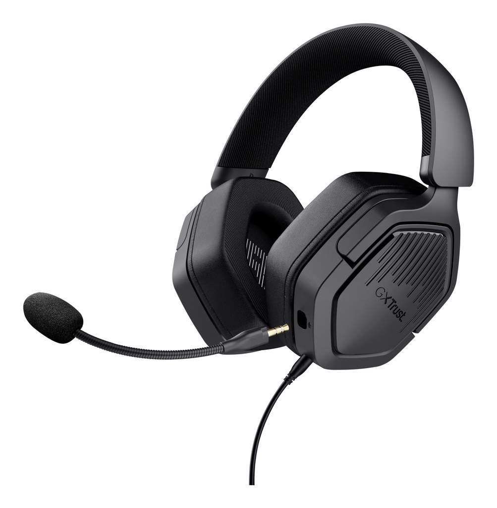 [410545440802] Trust GXT492 Carus Headset Bedraad Hoofdband Gamen Zwart