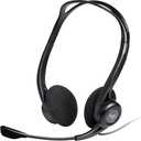 Logitech 981-000100 hoofdtelefoon/headset Bedraad Hoofdband Oproepen/muziek USB Type-A Zwart