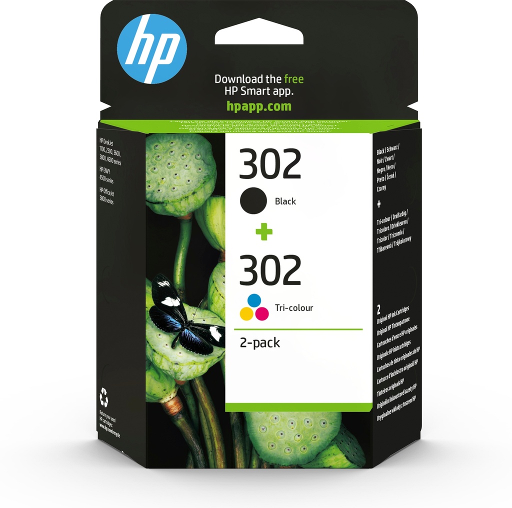 [170025441311] HP 302 combo BK + Color
