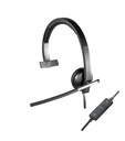 Logitech 981-000514 hoofdtelefoon/headset Bedraad Hoofdband Kantoor/callcenter USB Type-A Zwart, Zilver