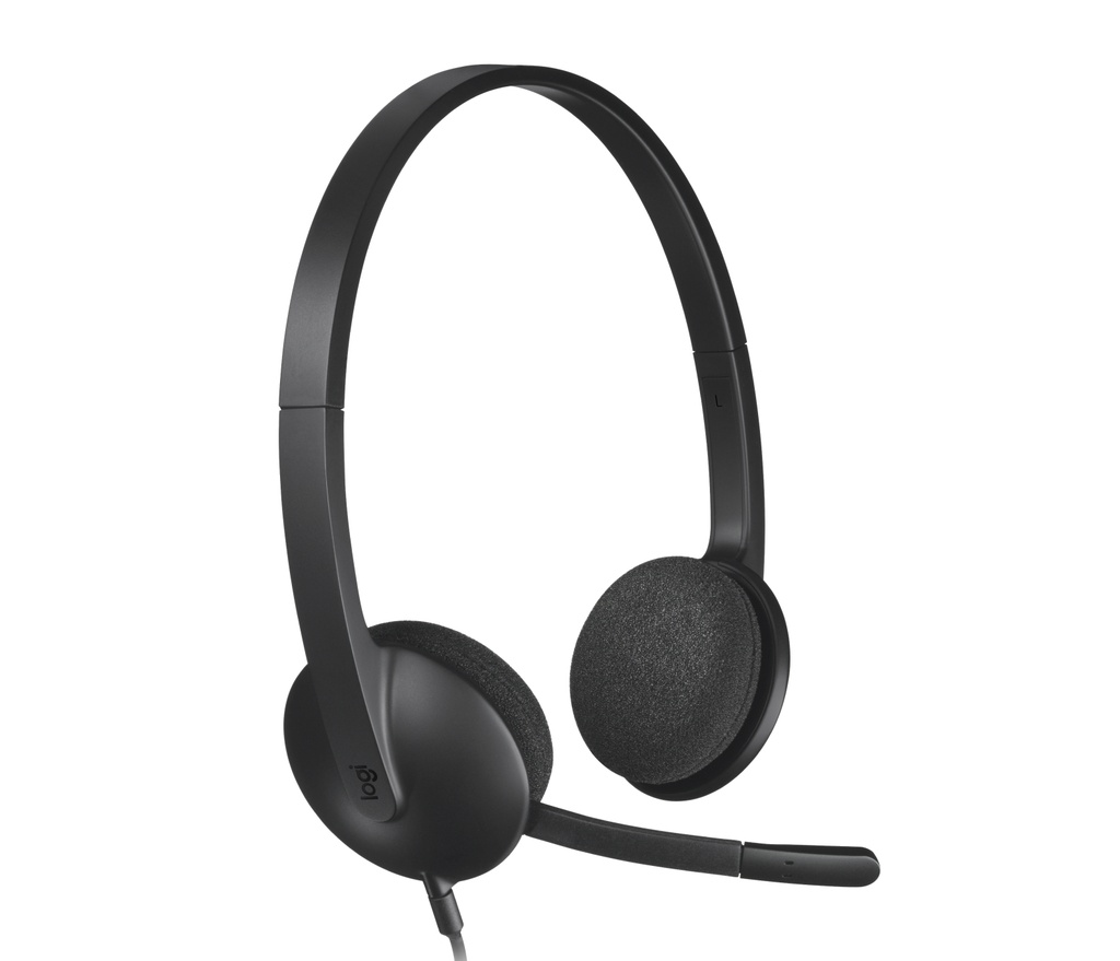 Logitech H340 USB Computer Headset Met digitale audio