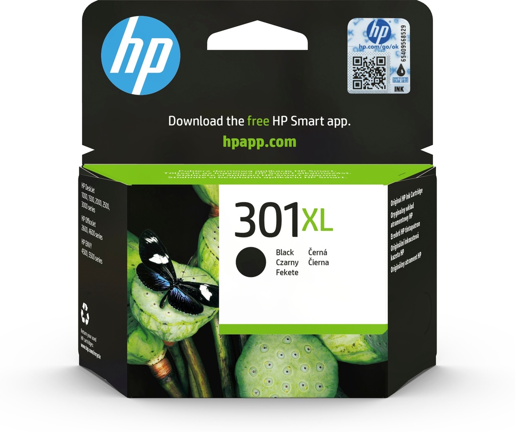 [170025440630] HP 301XL BK