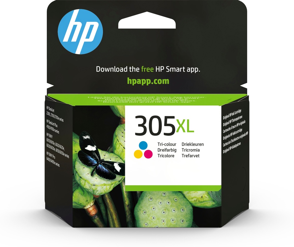 [170025441504] HP 305XL originele high-capacity drie-kleuren inktcartridge