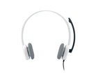 Logitech 981-000350 hoofdtelefoon/headset Bedraad Hoofdband Kantoor/callcenter Wit