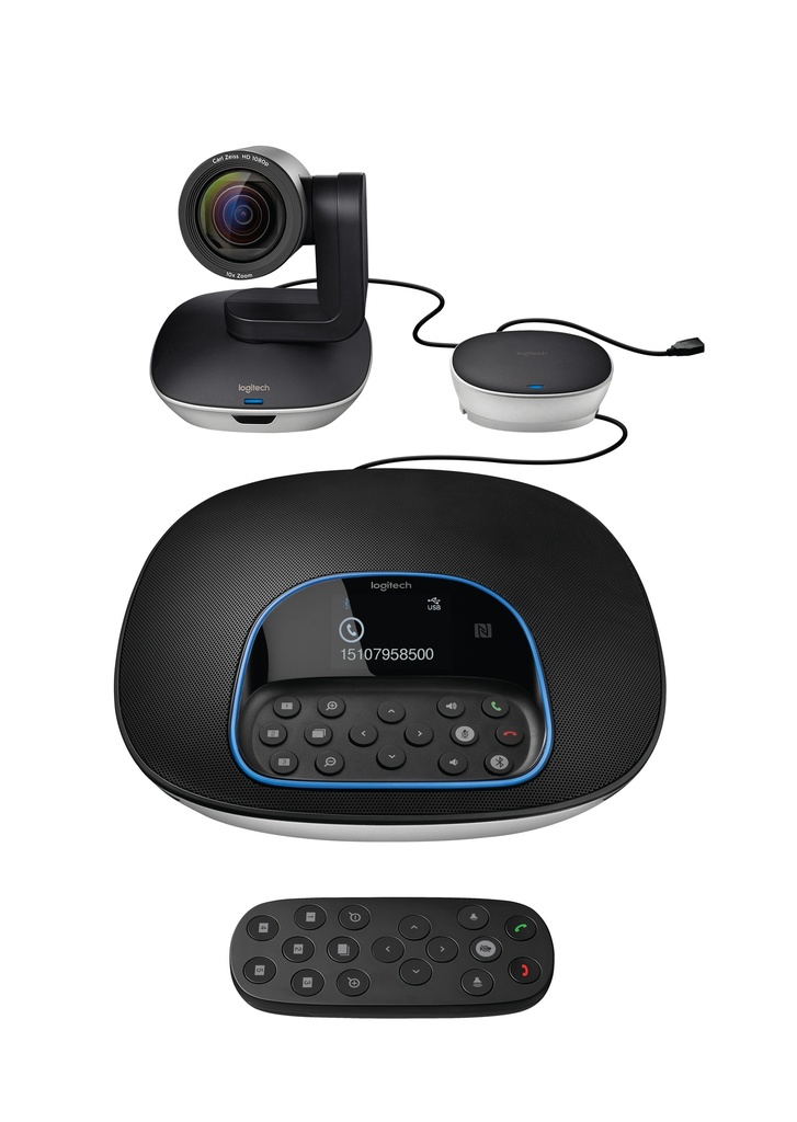 [410596440081] Logitech 960-001057 video conferencing systeem Videovergaderingssysteem voor groepen