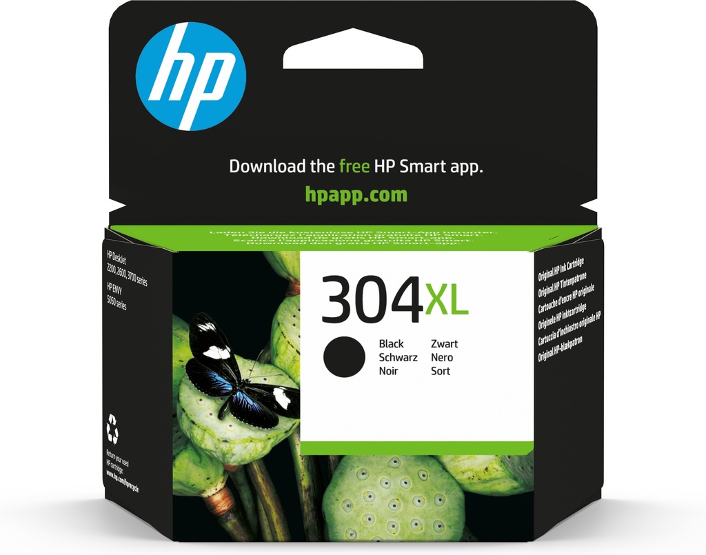 [170025441218] HP 304XL BK