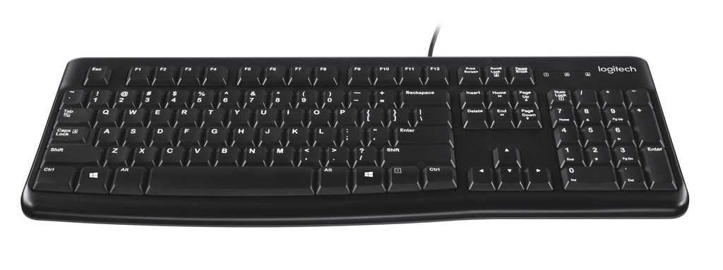 [410596440192] Logitech Keyboard K120 for Business toetsenbord Kantoor USB QWERTY US International Zwart