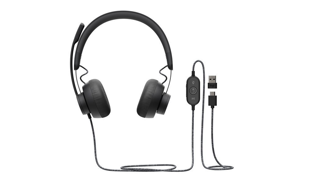 [410596440200] Logitech Zone Wired Teams