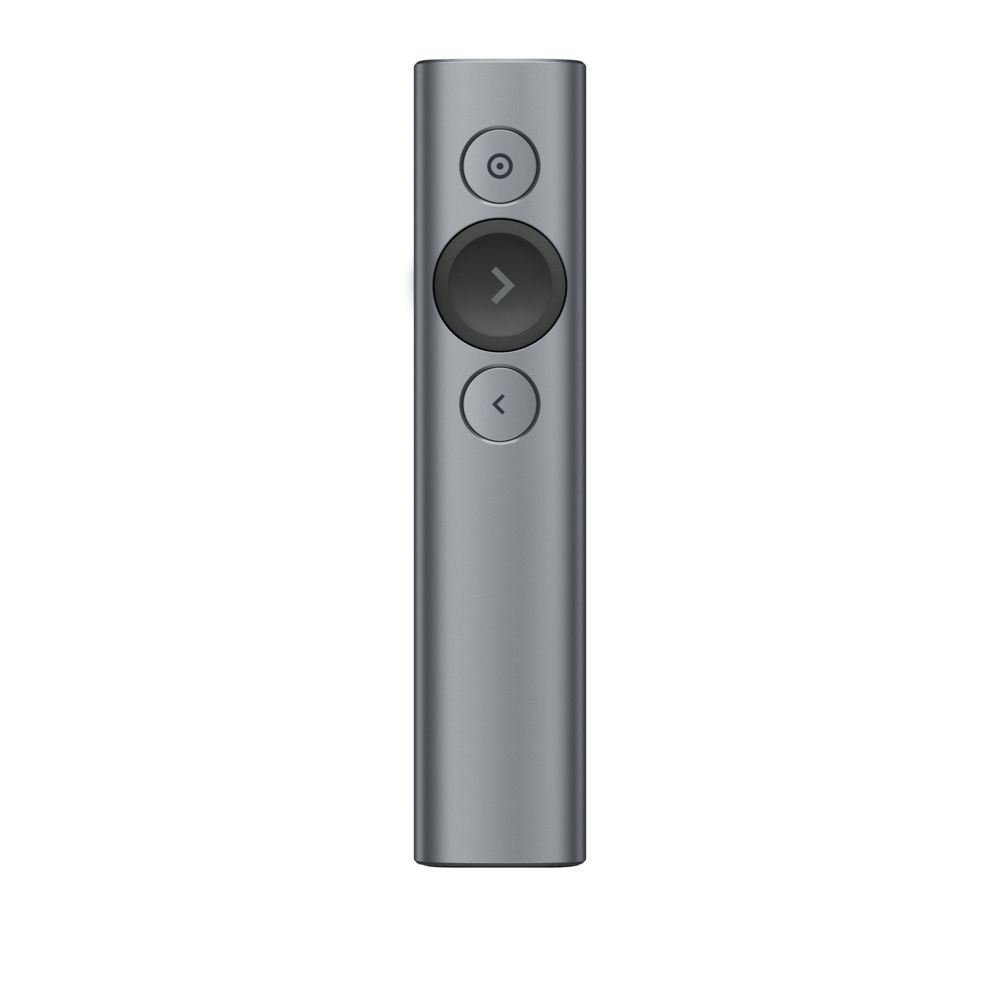 Logitech 910-004861 Draadloze presenter Bluetooth/RF Grijs