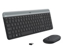 Logitech 920-009204 toetsenbord Inclusief muis Universeel RF Draadloos QWERTY US International Grafiet