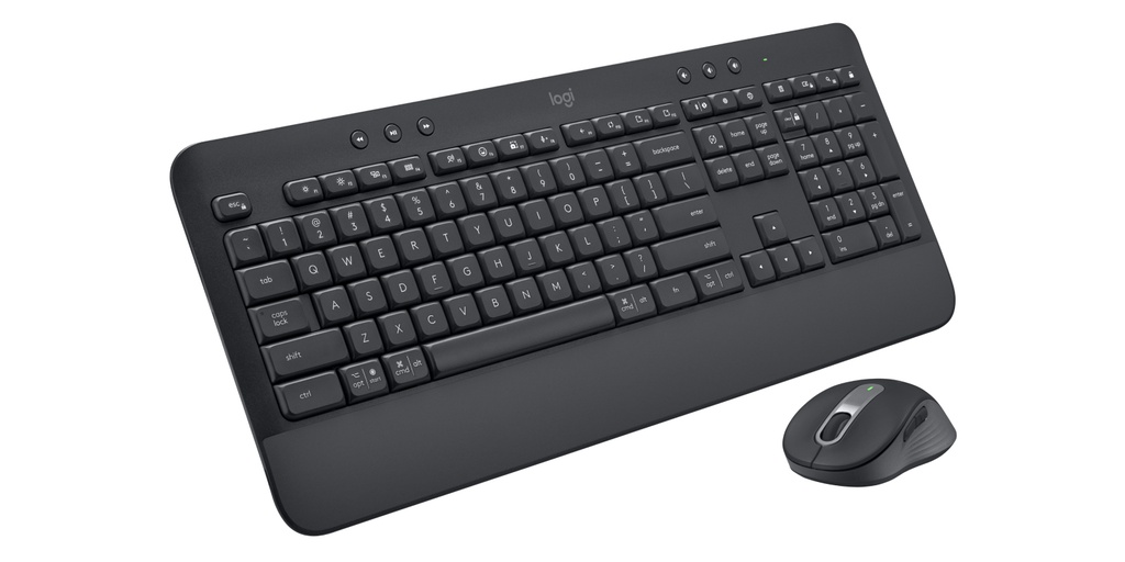 [410596440279] Logitech 920-011004 toetsenbord Inclusief muis Kantoor Bluetooth QWERTY US International Grafiet