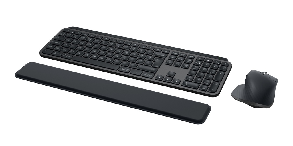 [410596440327] Logitech 920-011614 toetsenbord Inclusief muis Kantoor RF-draadloos + Bluetooth QWERTY US International Grafiet