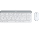 Logitech 920-009205 toetsenbord Inclusief muis Universeel RF Draadloos QWERTY Engels Wit