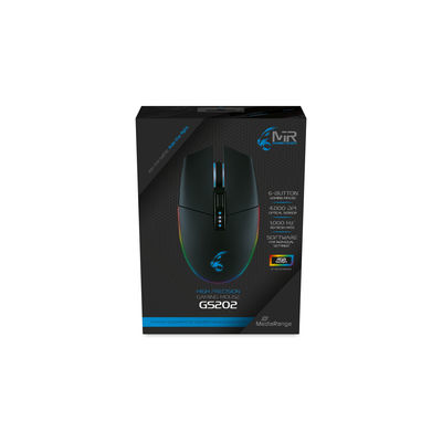 [410604440052] MediaRange MRGS202 muis Gamen Rechtshandig USB Type-A Optisch 4000 DPI
