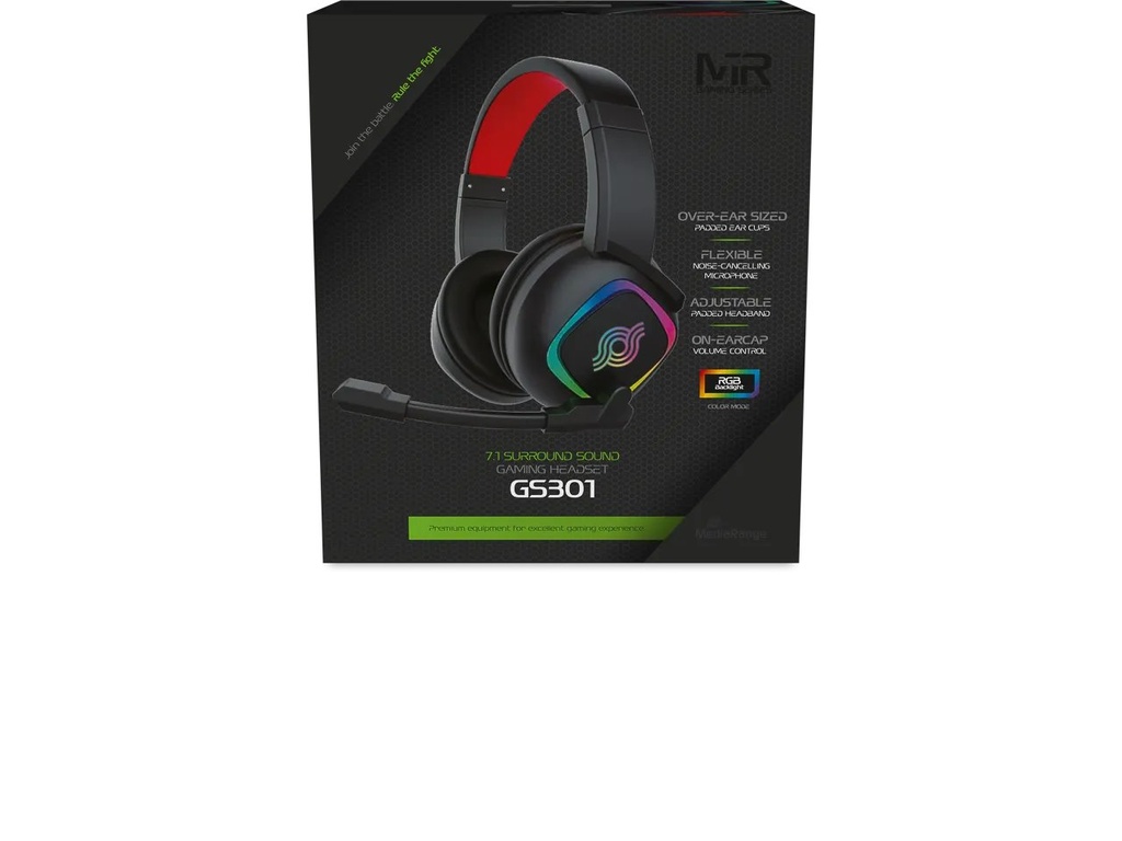 MEDIARANGE MEDIARANGE GAMING 7.1 SURROUND HEADSET