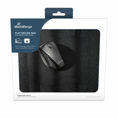 [410604440077] MediaRange MROS253 muismat Zwart