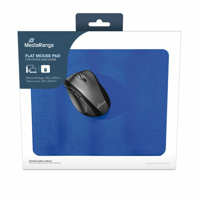 [410604440078] MediaRange MROS254 muismat Blauw