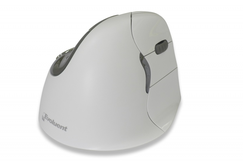 [410664440044] BakkerElkhuizen Evoluent4 Mouse White Bluetooth (Right Hand)