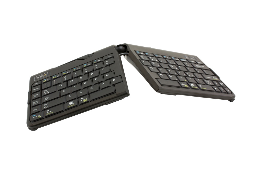 [410664440094] BakkerElkhuizen Goldtouch Travel Go Bluetooth Splitkeyboard (US)