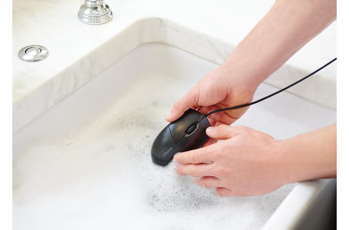 [410671440017] Kensington Pro Fit® Wired Washable Mouse