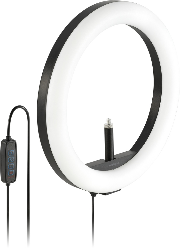 Kensington L1000 Bicolour Ring Light met Webcam Mount