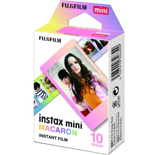 [410725440027] Fujifilm Instax Mini Macaron instant picture film 10 stuk(s) 54 x 86 mm