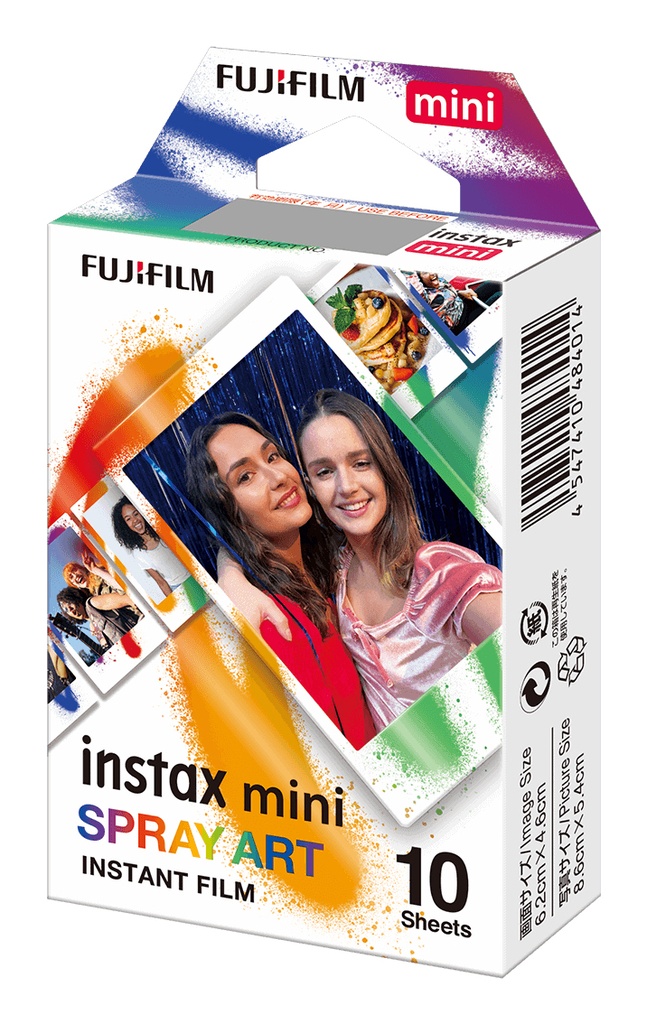 [410725440032] Fujifilm Instax MINI Spray Art Film Meerkleurig