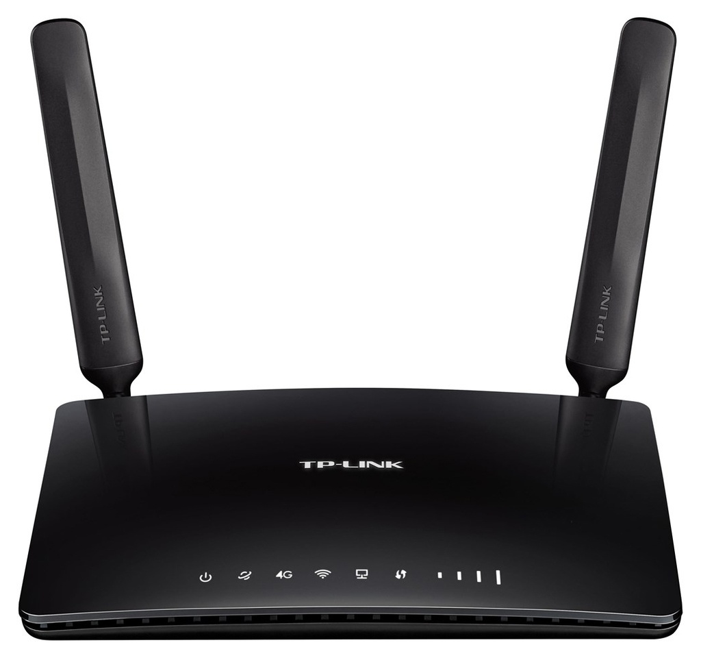 [410748440004] TP-Link TL-MR6400 draadloze router Fast Ethernet Single-band (2.4 GHz) 4G Zwart