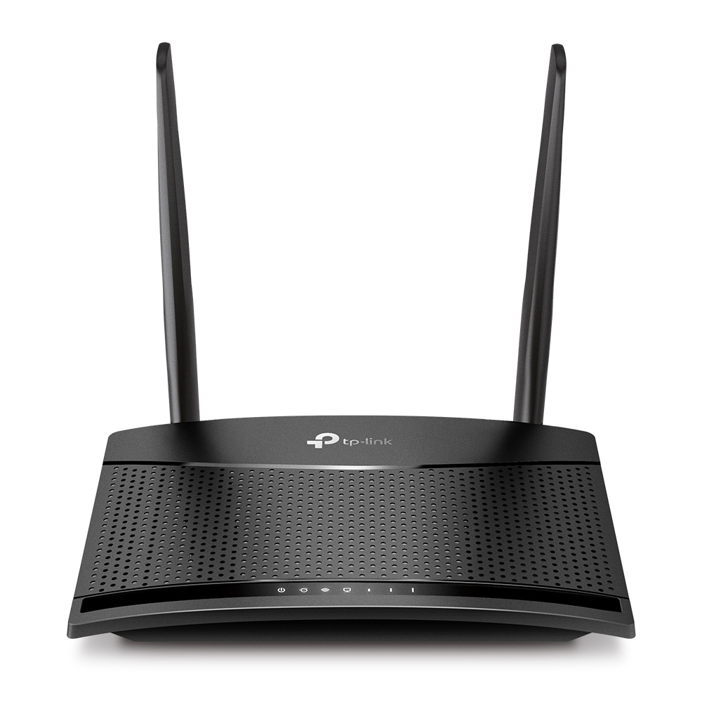 [410748440027] TP-Link TL-MR100 draadloze router Fast Ethernet Single-band (2.4 GHz) 4G Zwart
