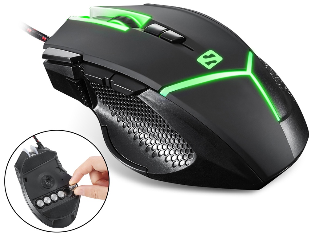 [410811440026] Sandberg Destroyer FlexWeight Mouse