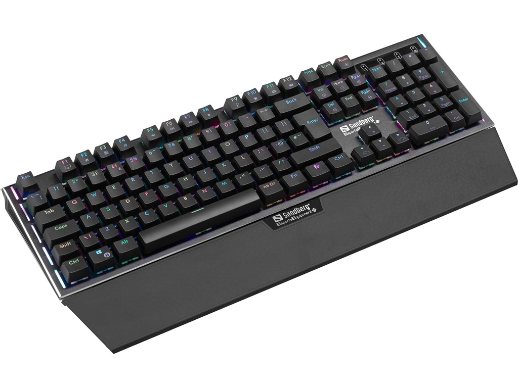 [410811440035] Sandberg 640-26 toetsenbord Gamen USB AZERTY Belgisch Zwart