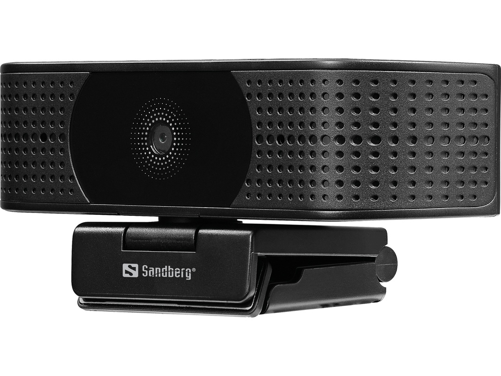 Sandberg 134-28 webcam 8,3 MP 3840 x 2160 Pixels USB 2.0 Zwart