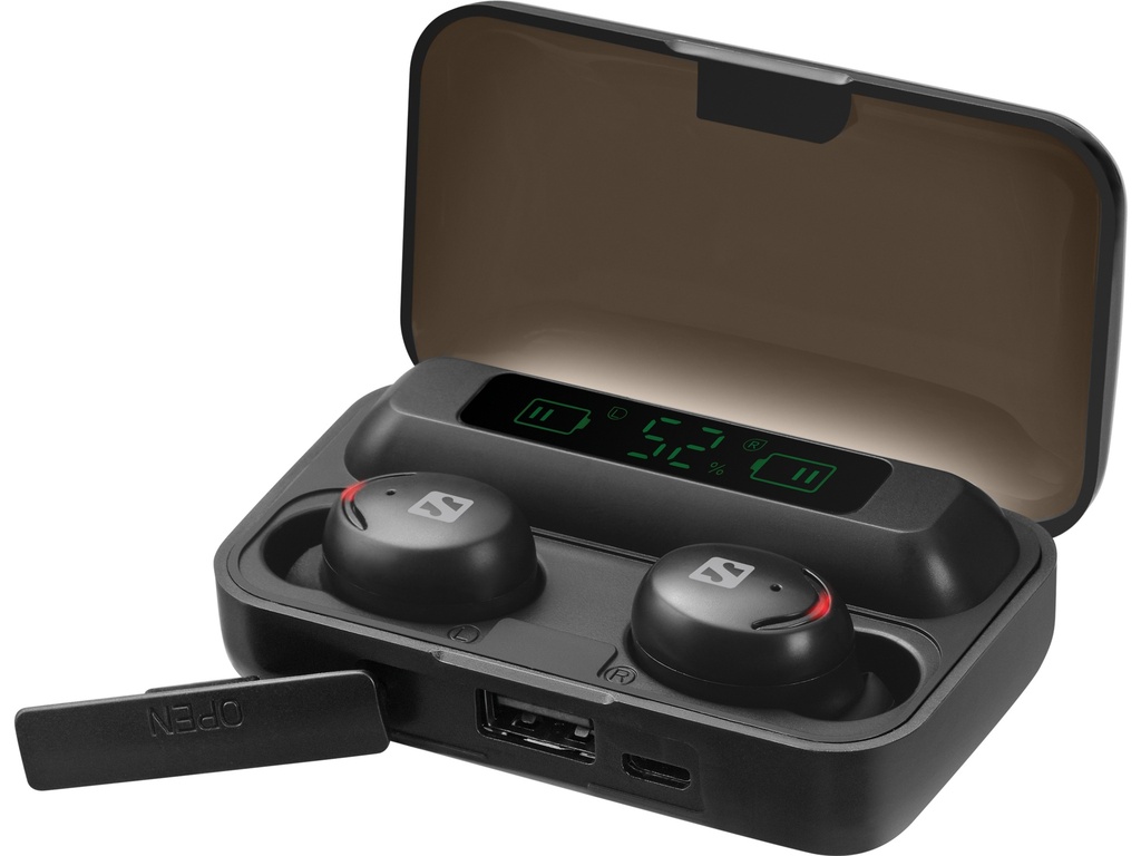 [410811440098] Sandberg Bluetooth Earbuds + Powerbank